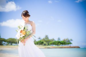ハワイビーチフォト・新郎新婦/前撮後撮02