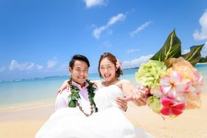 ハワイビーチフォト・新郎新婦/前撮後撮07