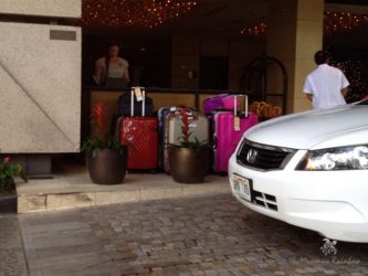 ハワイホテルのベルデスクhotel_trumphotel