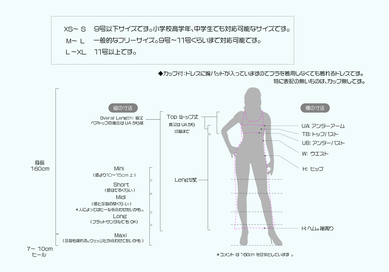 ムームーレインボー サイズ選び・着用感