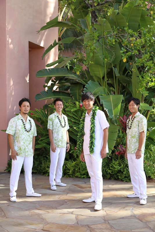 ハワイ結婚式の靴